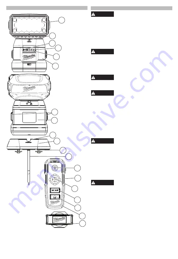 Milwaukee M18 2123-20 Operator'S Manual Download Page 4