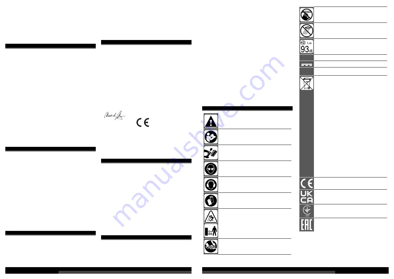 Milwaukee M18 CHT Original Instructions Manual Download Page 12