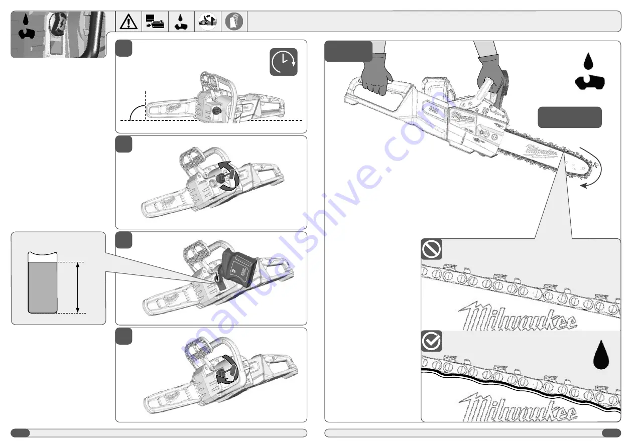 Milwaukee M18 FCHS35 Original Instructions Manual Download Page 6