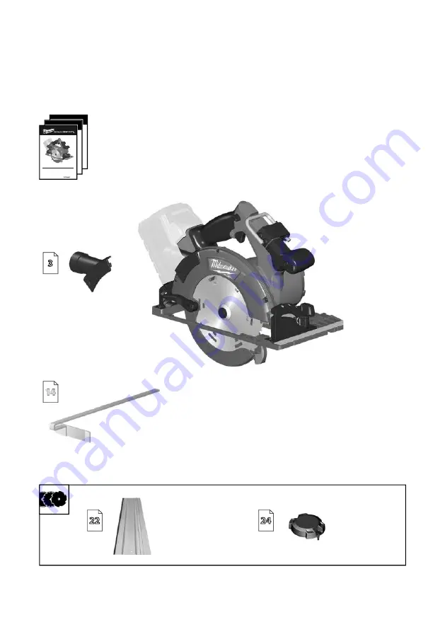 Milwaukee M18 FCSG66 Скачать руководство пользователя страница 3