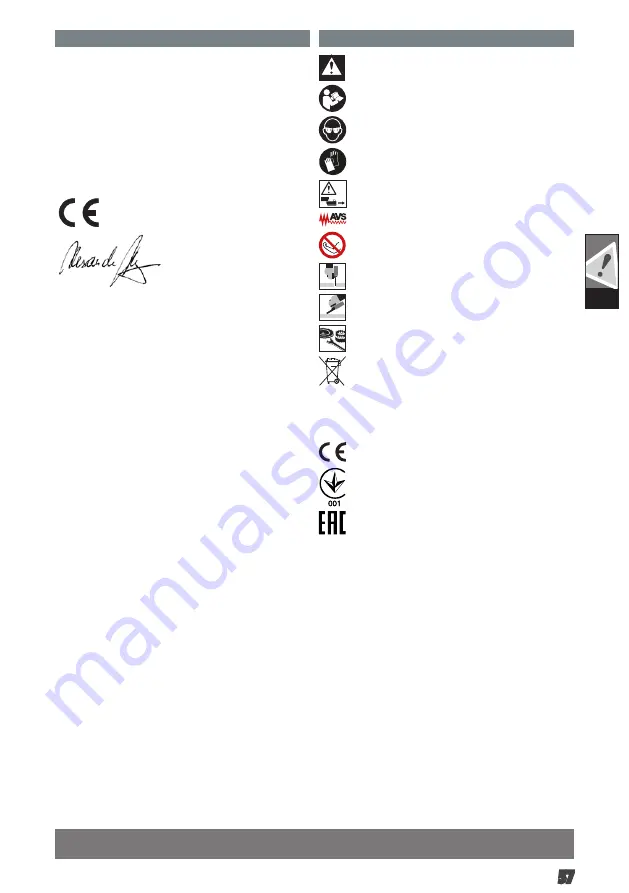 Milwaukee M18 FLAG230XPDB Original Instructions Manual Download Page 59