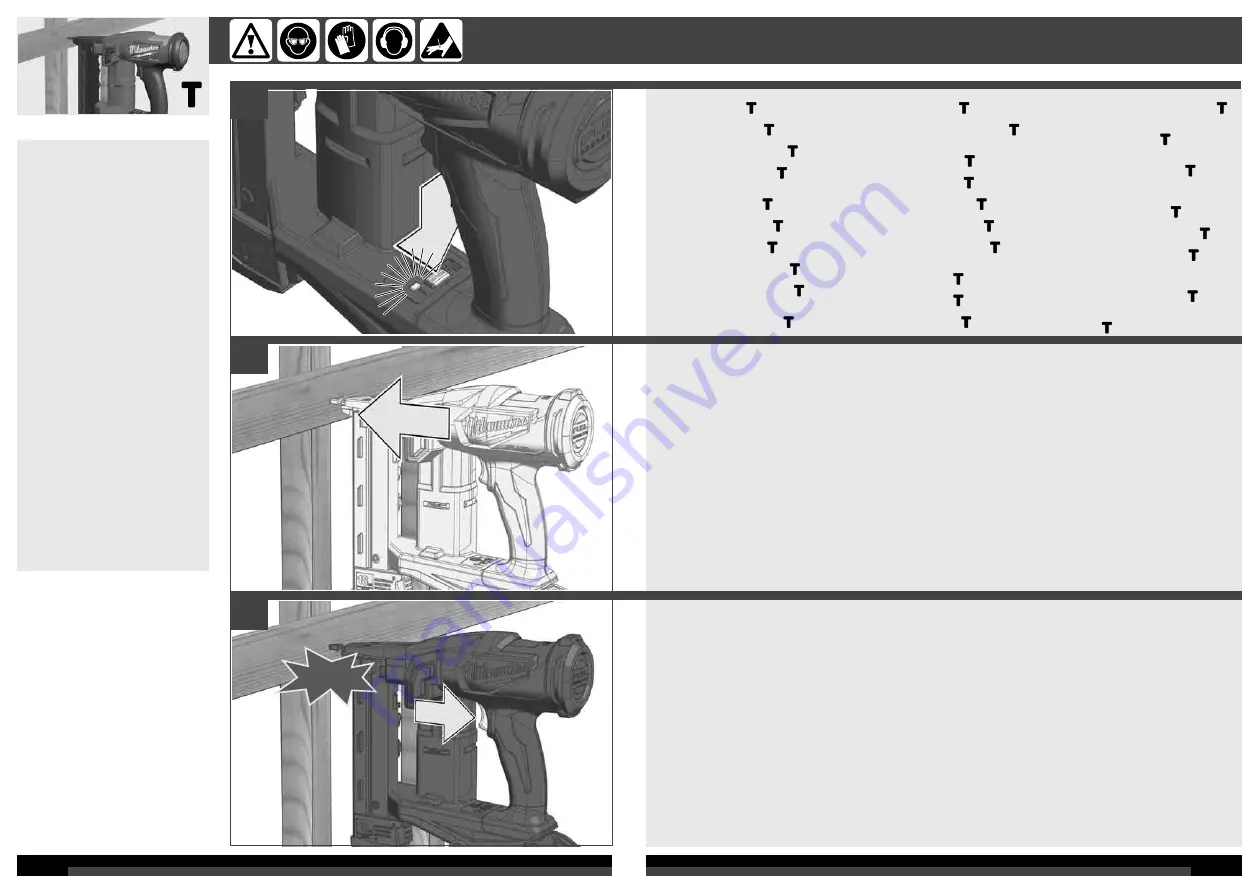 Milwaukee M18 FNCS18GS Instructions Manual Download Page 9