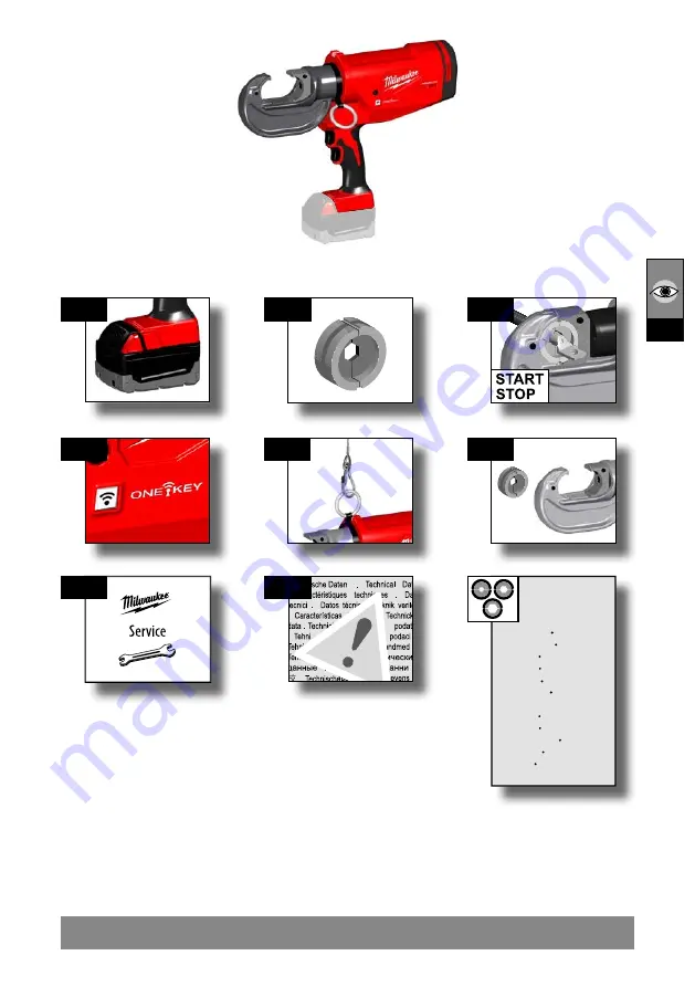 Milwaukee M18 HCCT109/42 Original Instructions Manual Download Page 4