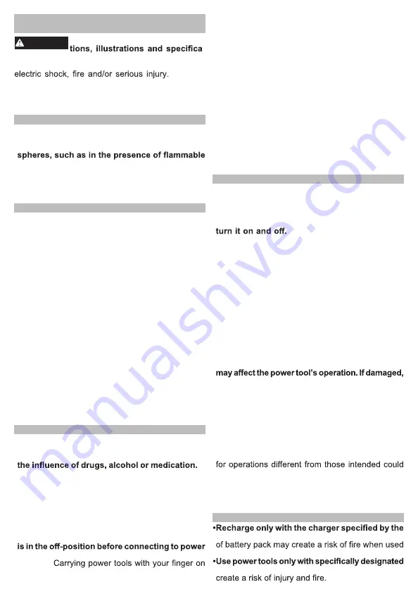 Milwaukee MX FUEL MXF CVBP Operator'S Manual Download Page 2