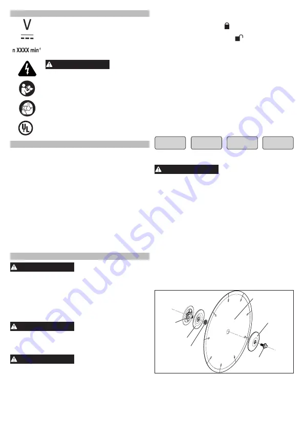 Milwaukee MXF314 Operator'S Manual Download Page 13