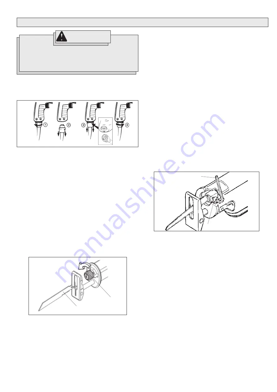 Milwaukee SAWZALL 6509 Series Operator'S Manual Download Page 12