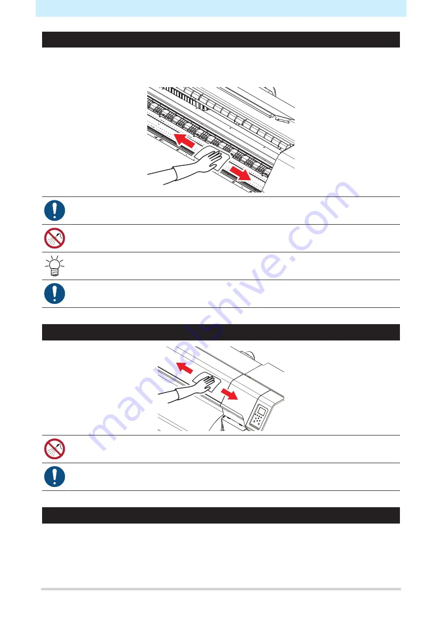 MIMAKI CJV330 Series Care And Maintenance Download Page 15