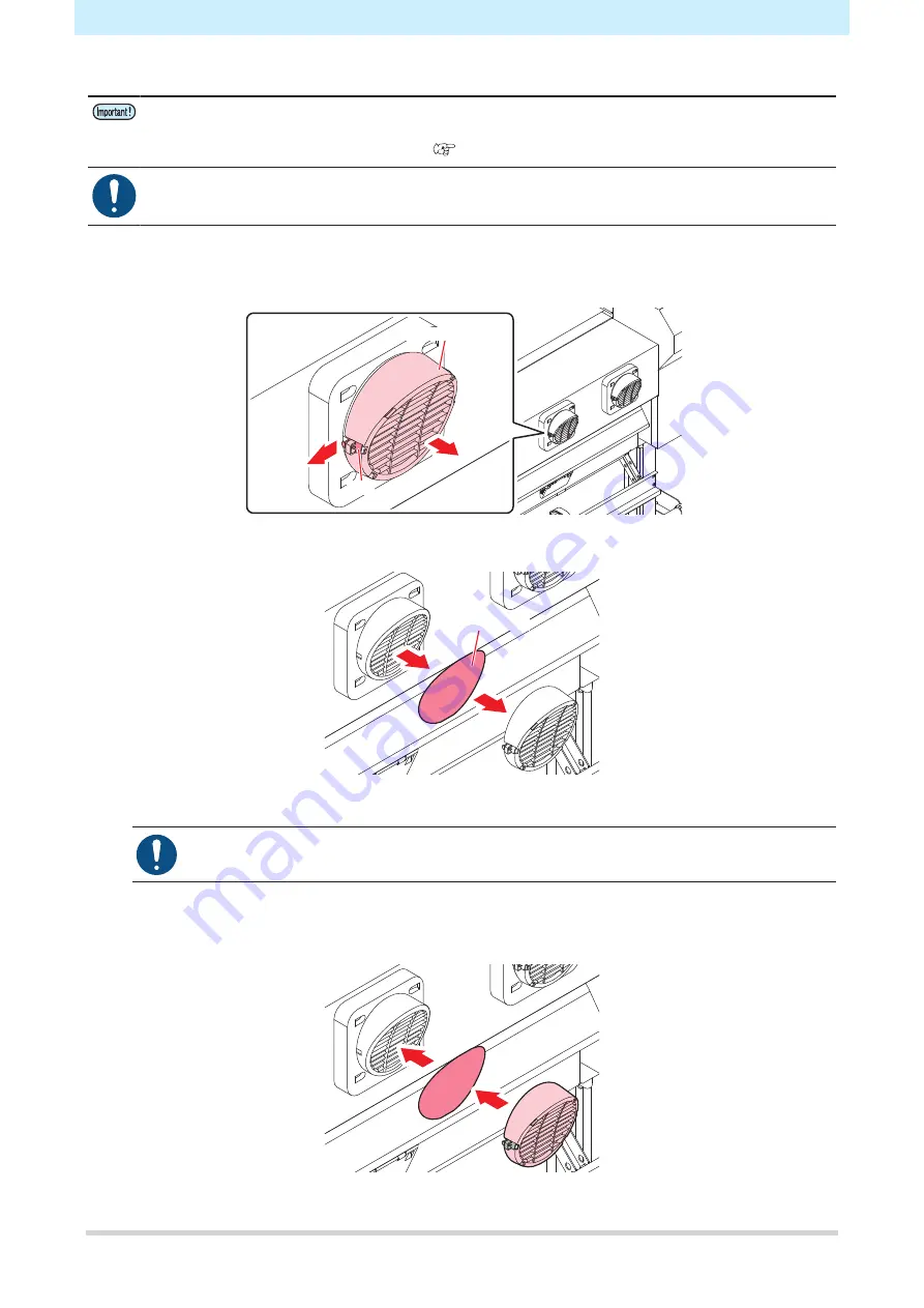 MIMAKI CJV330 Series Care And Maintenance Download Page 16