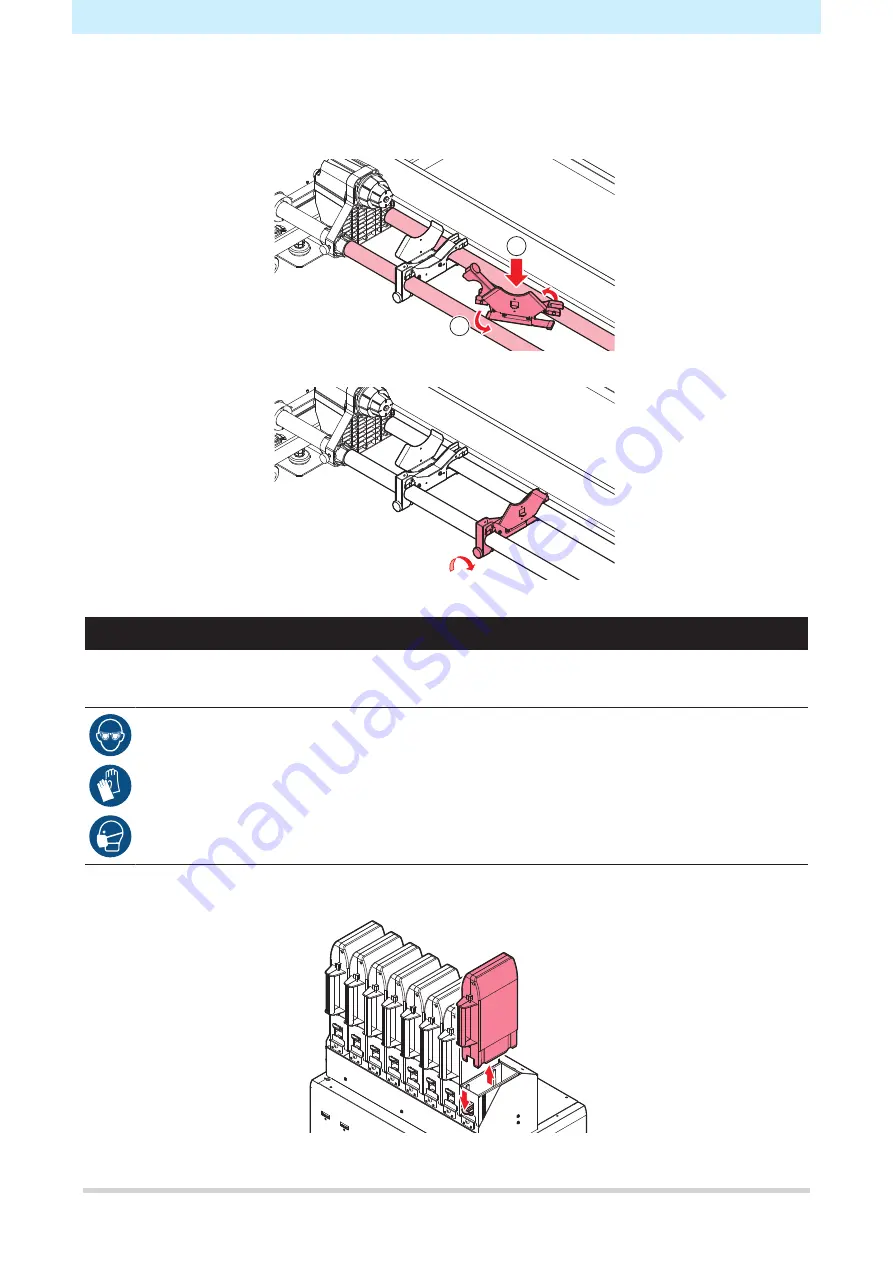 MIMAKI CJV330 Series Care And Maintenance Download Page 34