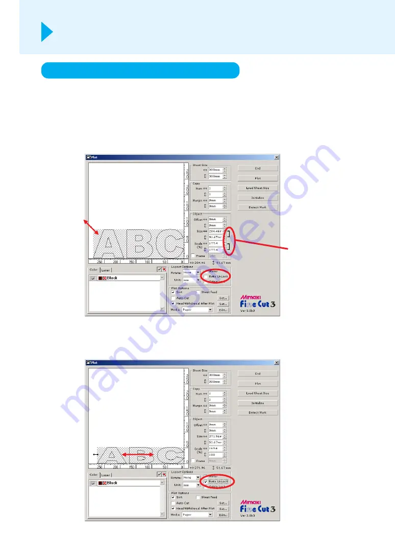 MIMAKI fine Cut 3 Operation Manual Download Page 10