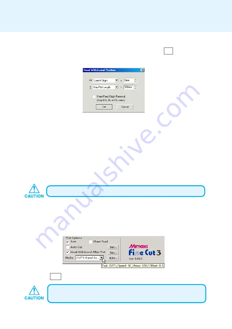 MIMAKI fine Cut 3 Operation Manual Download Page 41