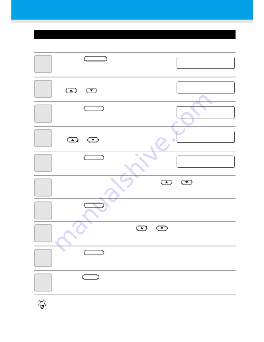 MIMAKI JF-1610 Operation Manual Download Page 58