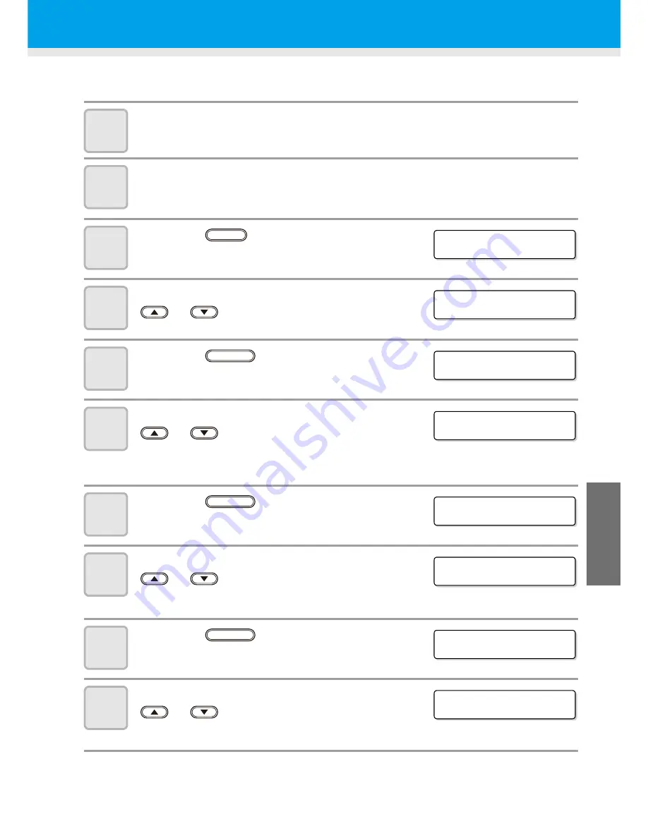 MIMAKI JF-1610 Operation Manual Download Page 109