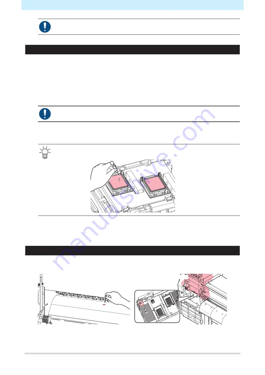 MIMAKI jV100-160 Requests For Care And Maintenance Download Page 13