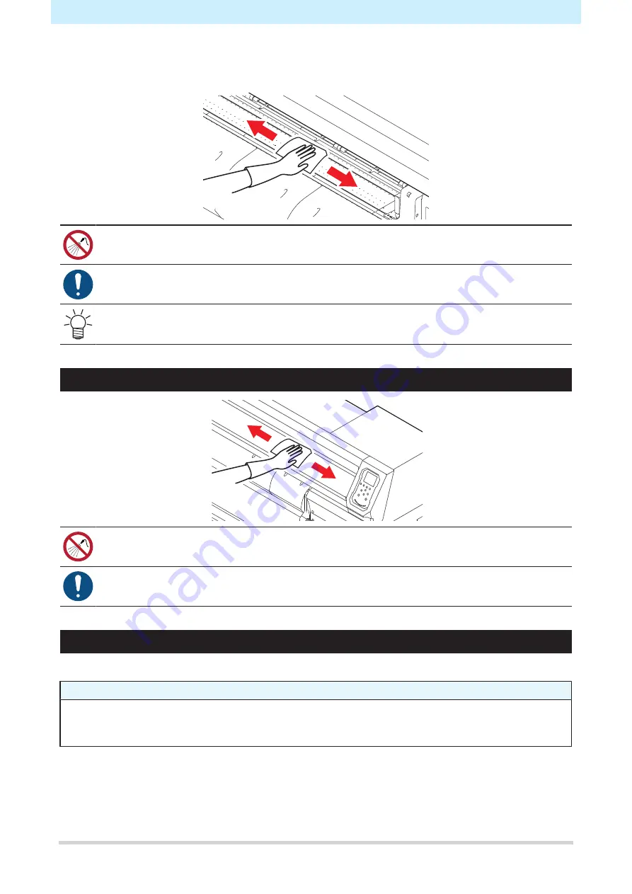 MIMAKI jV100-160 Requests For Care And Maintenance Download Page 16