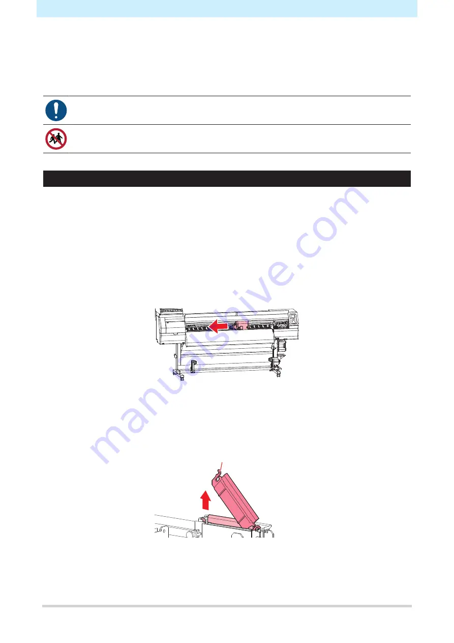 MIMAKI jV100-160 Requests For Care And Maintenance Download Page 19