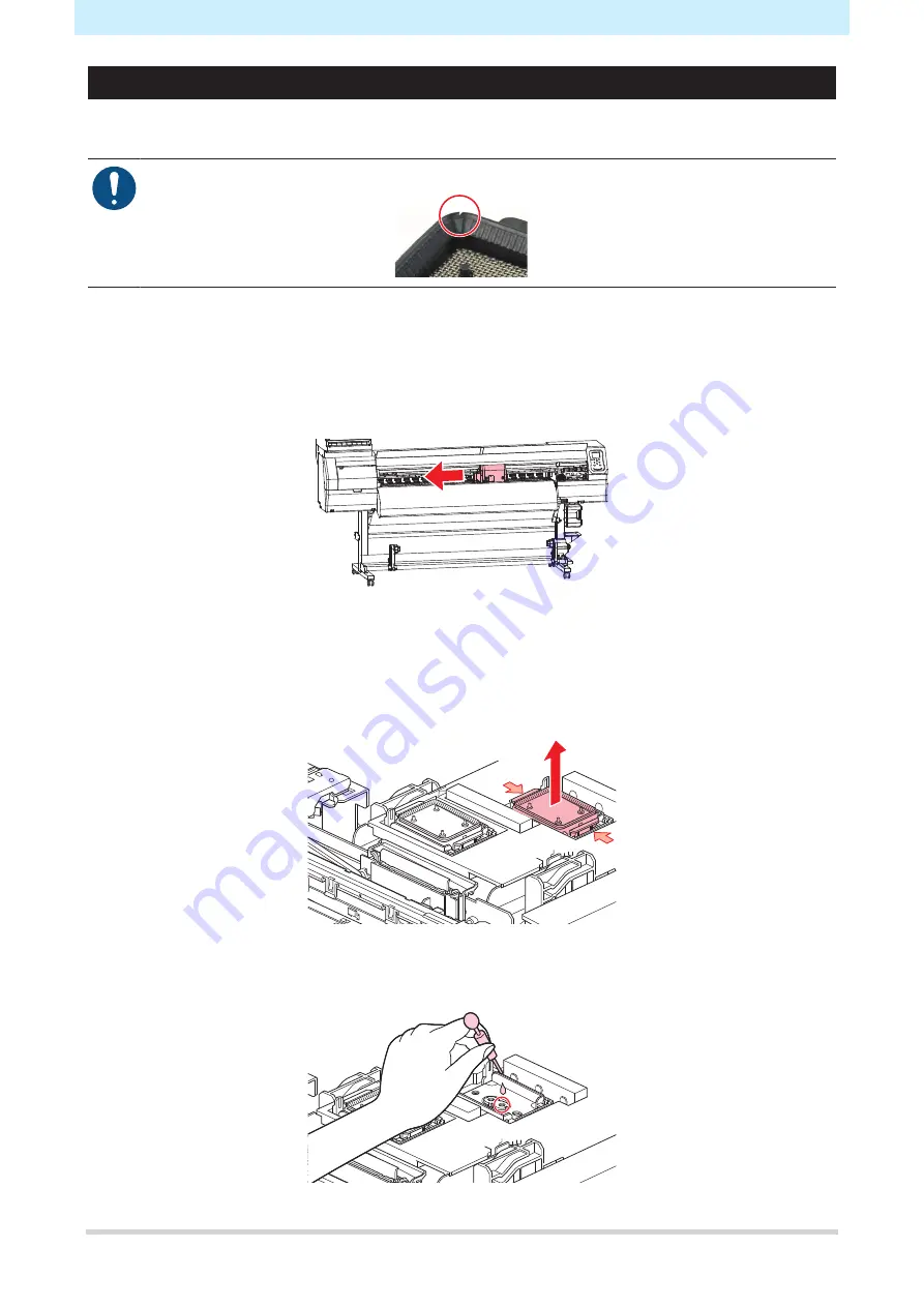 MIMAKI jV100-160 Requests For Care And Maintenance Download Page 22