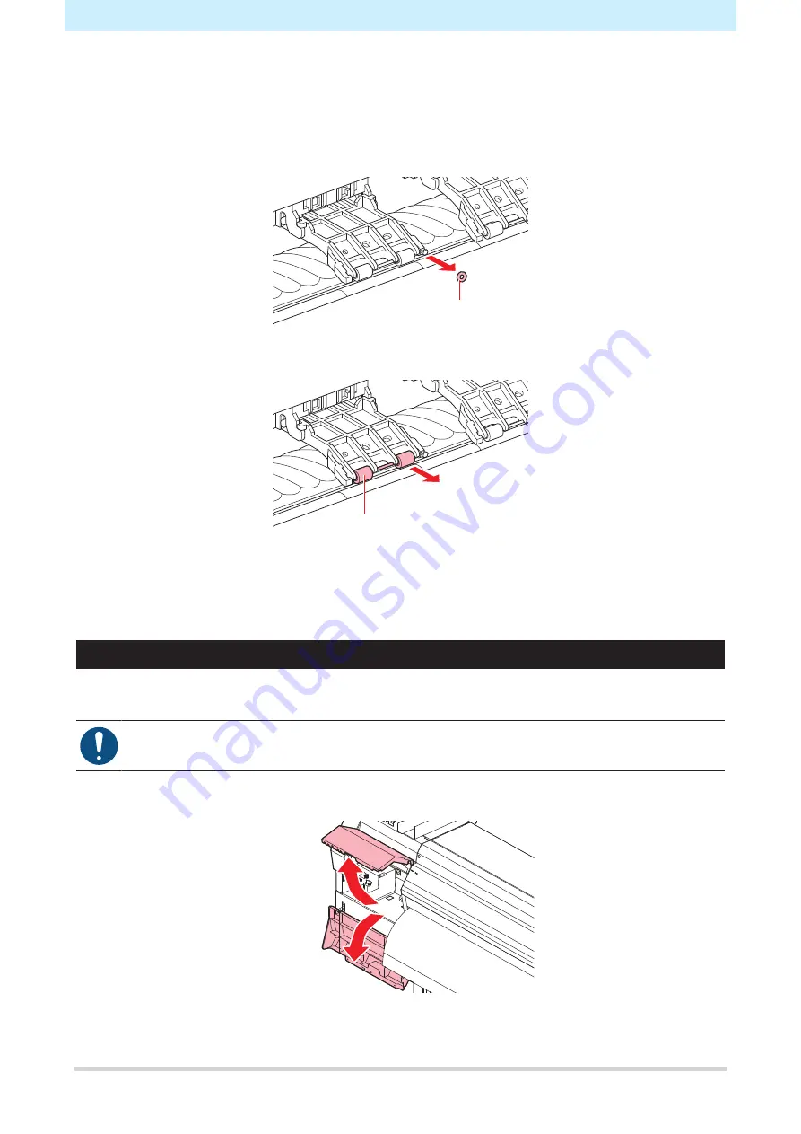 MIMAKI jV100-160 Requests For Care And Maintenance Download Page 28