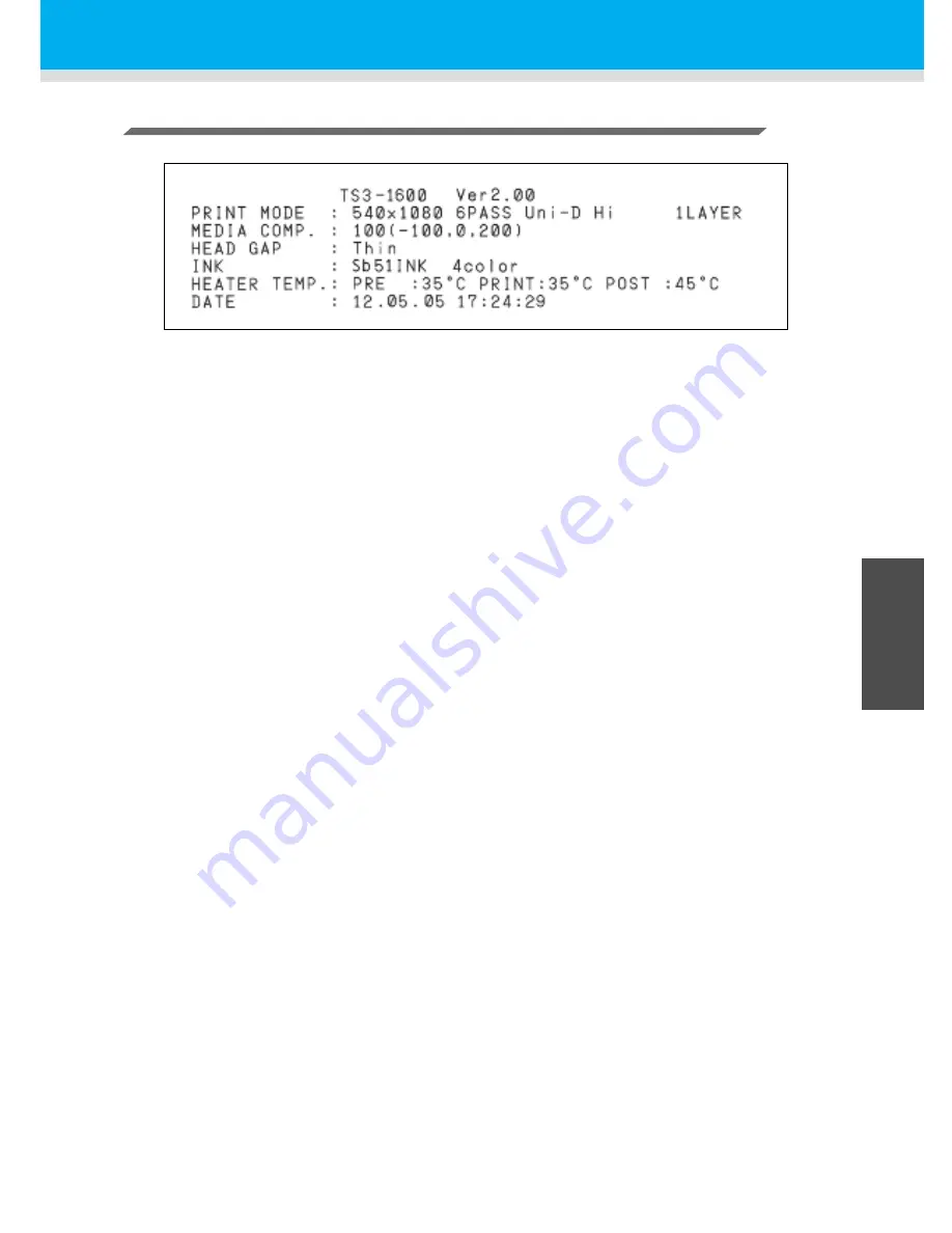 MIMAKI TS3-1600 Operation Manual Download Page 99