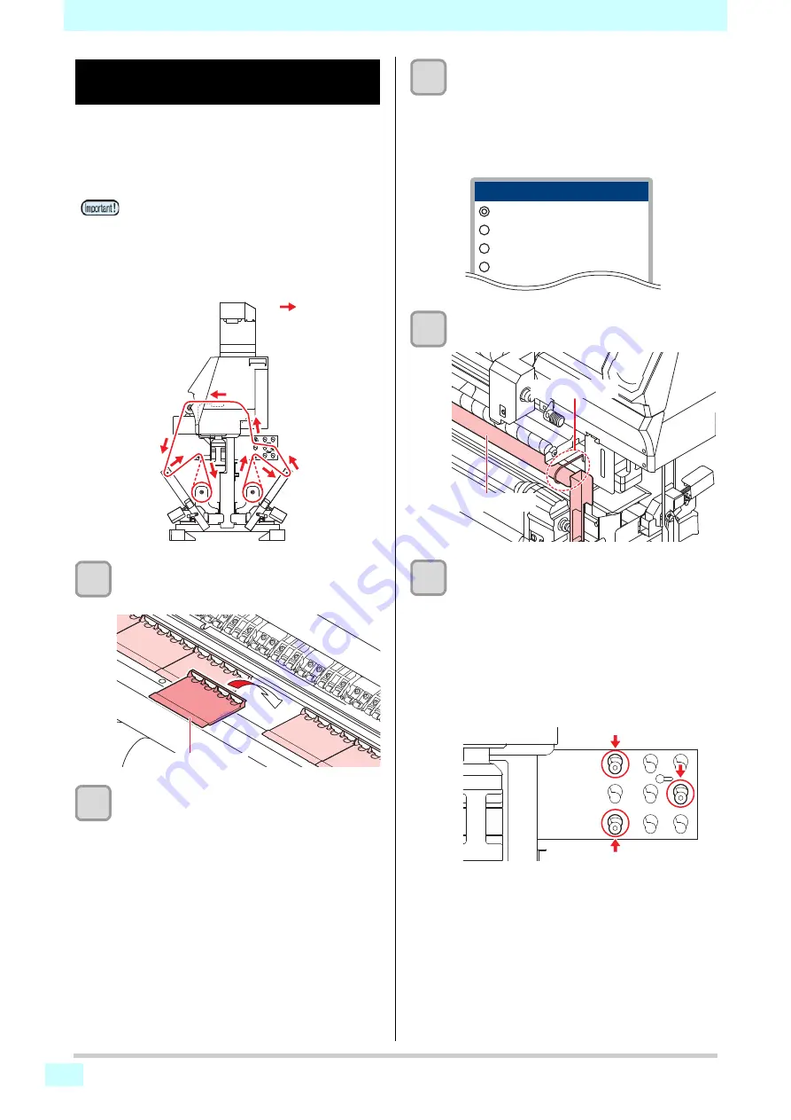 MIMAKI tx300p Operation Manual Download Page 38