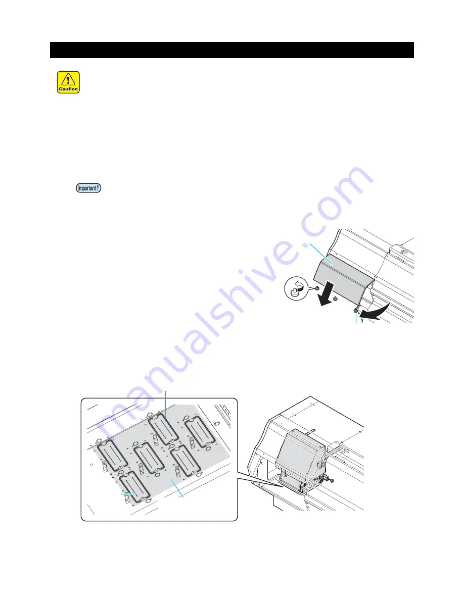 MIMAKI Tx500-1800B Requests For Daily Care And Maintenance Download Page 2