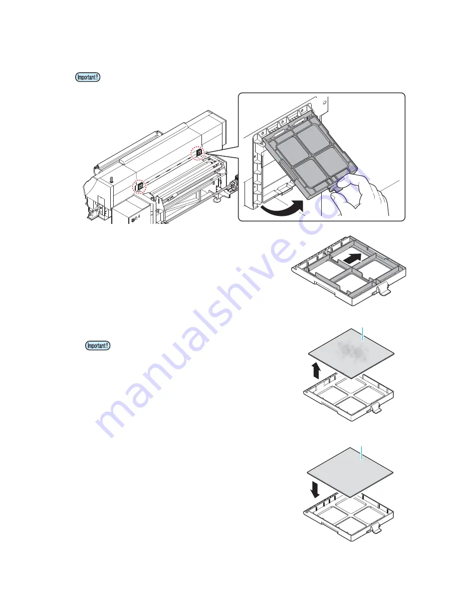 MIMAKI Tx500-1800B Requests For Daily Care And Maintenance Download Page 12