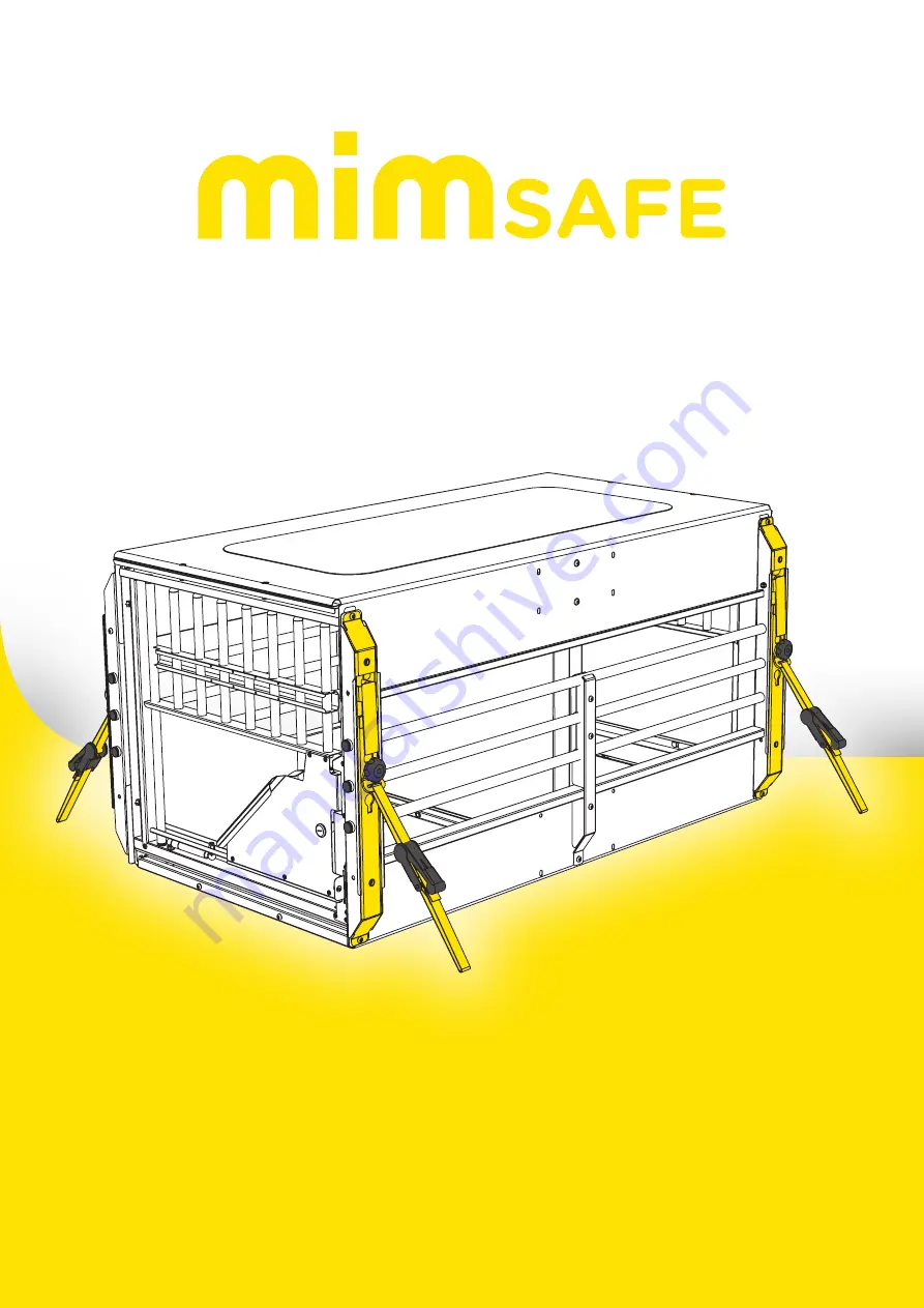 mimsafe MULTICAGE Double Large Assembly Instructions Manual Download Page 1