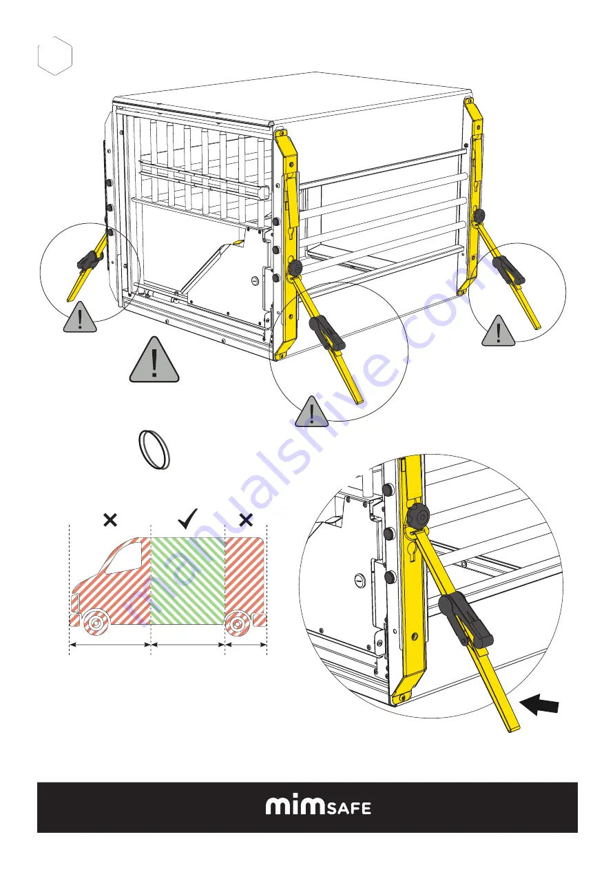 mimsafe MULTICAGE single Assembly Instructions Manual Download Page 7