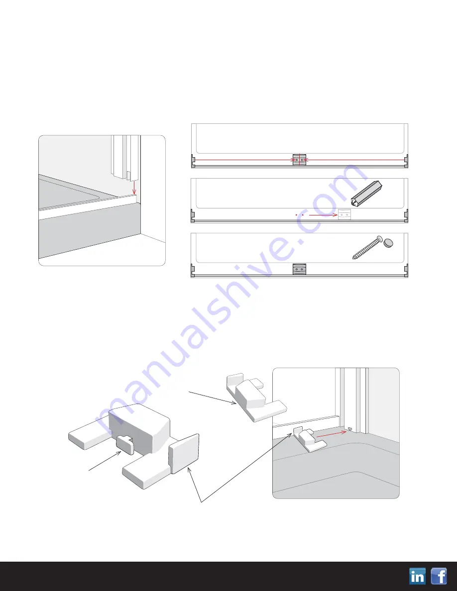 Mincey Marble Manufacturing Arezzo Bypass Barn Door Скачать руководство пользователя страница 4