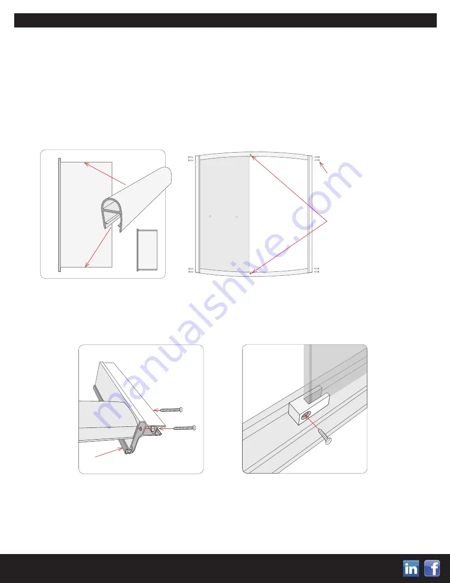 Mincey Marble Manufacturing Brunswick Bow Front Скачать руководство пользователя страница 3