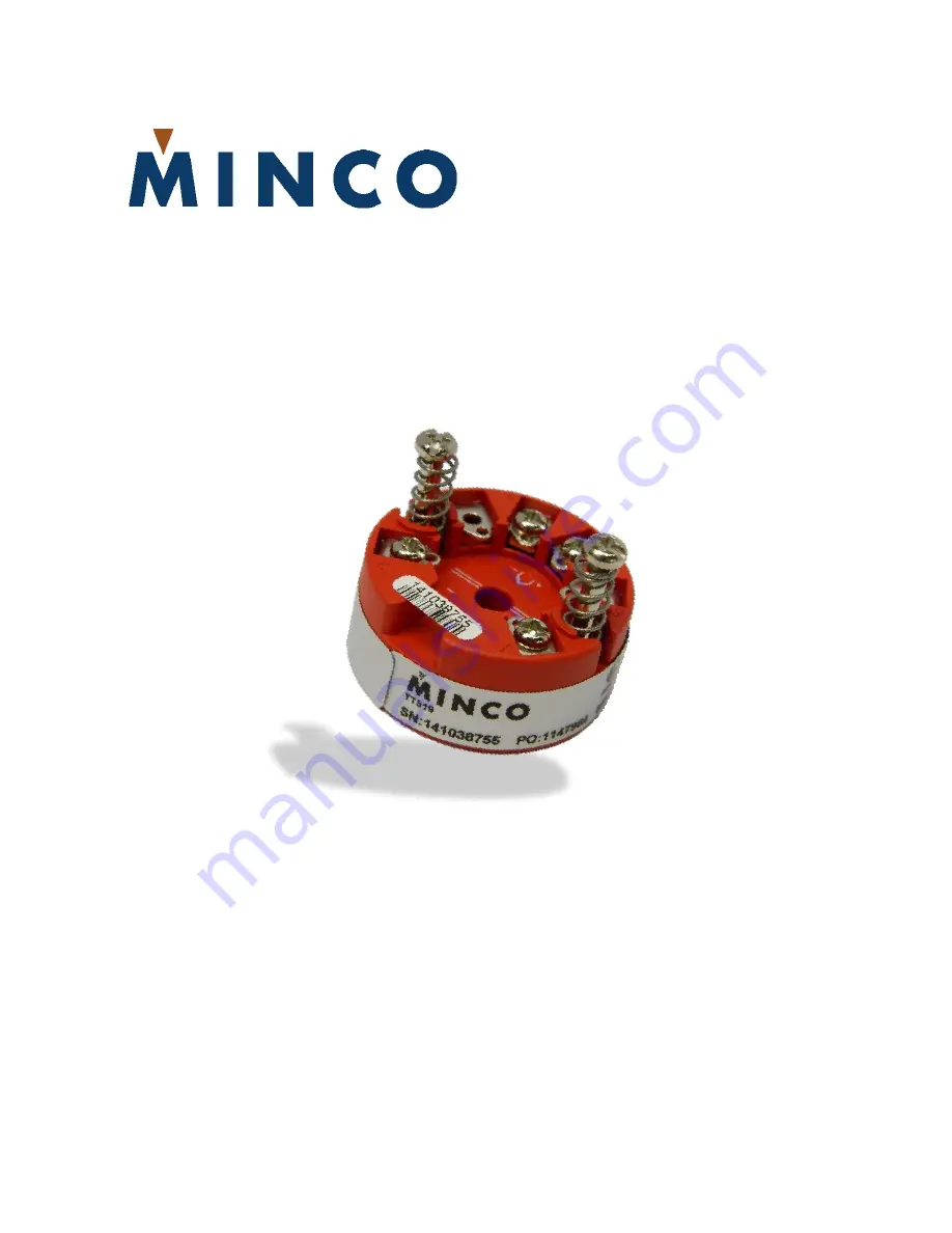 Minco TT519 Manual Download Page 1