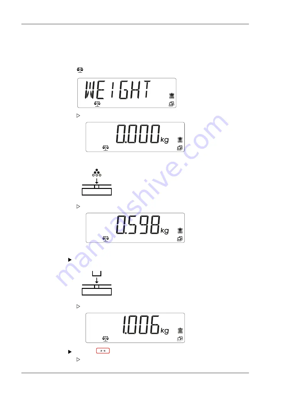 Minebea Intec Compact scale Puro Basic EF-P1 Operating Instructions Manual Download Page 17