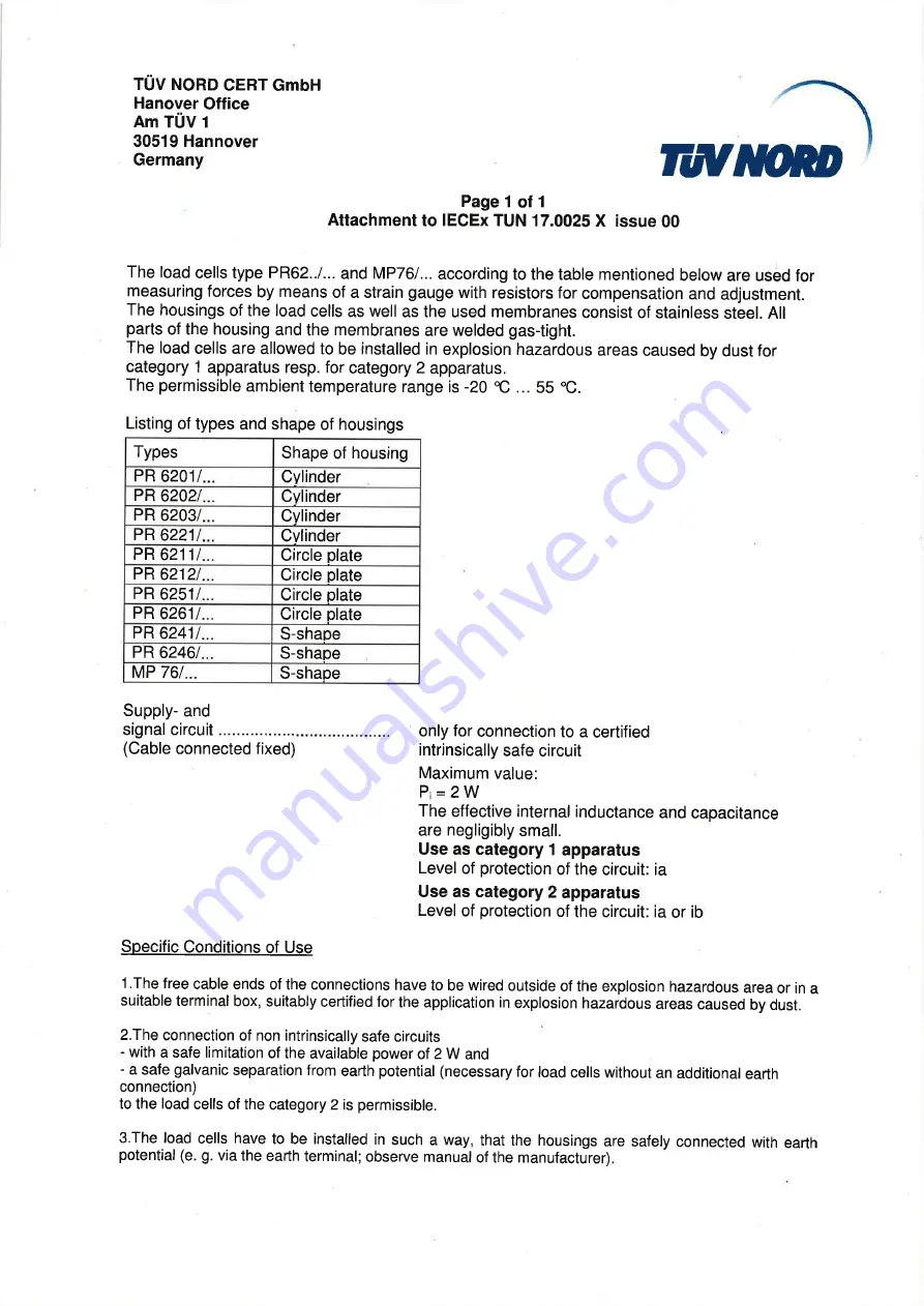 Minebea Intec PR 6202 Installation Manual Download Page 44