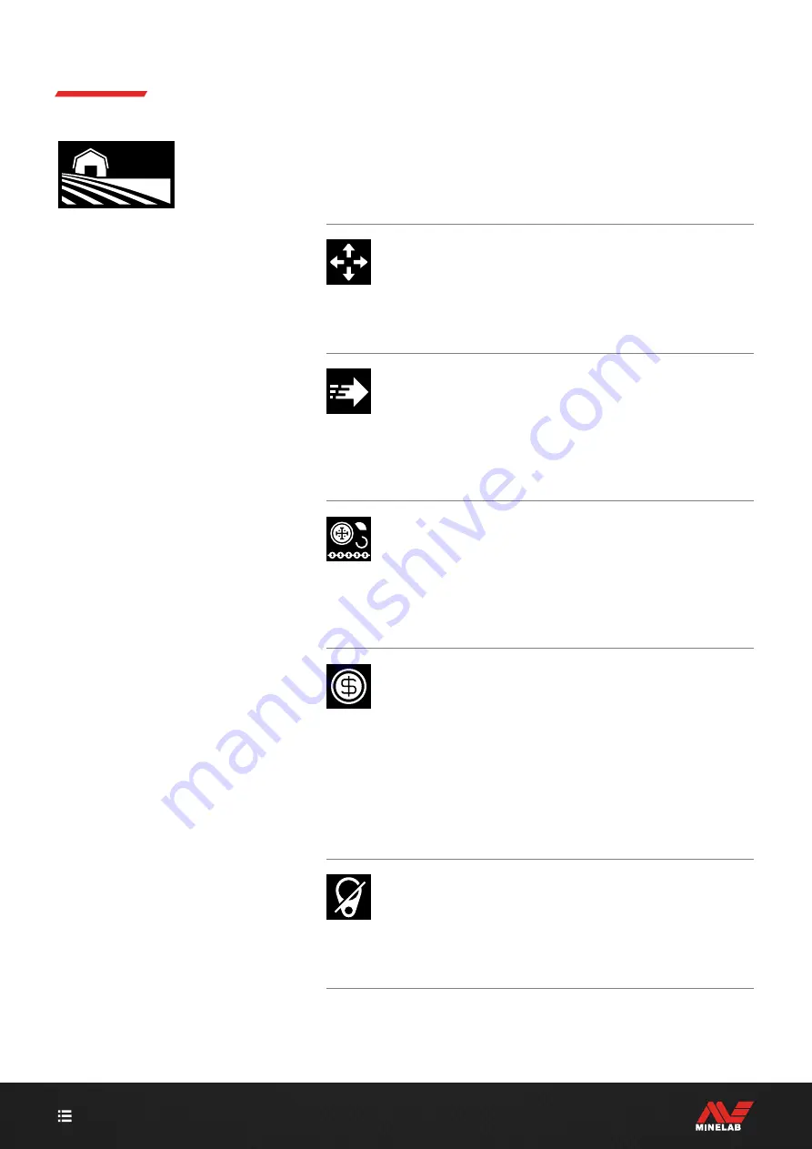 Minelab Manticore Instruction Manual Download Page 17