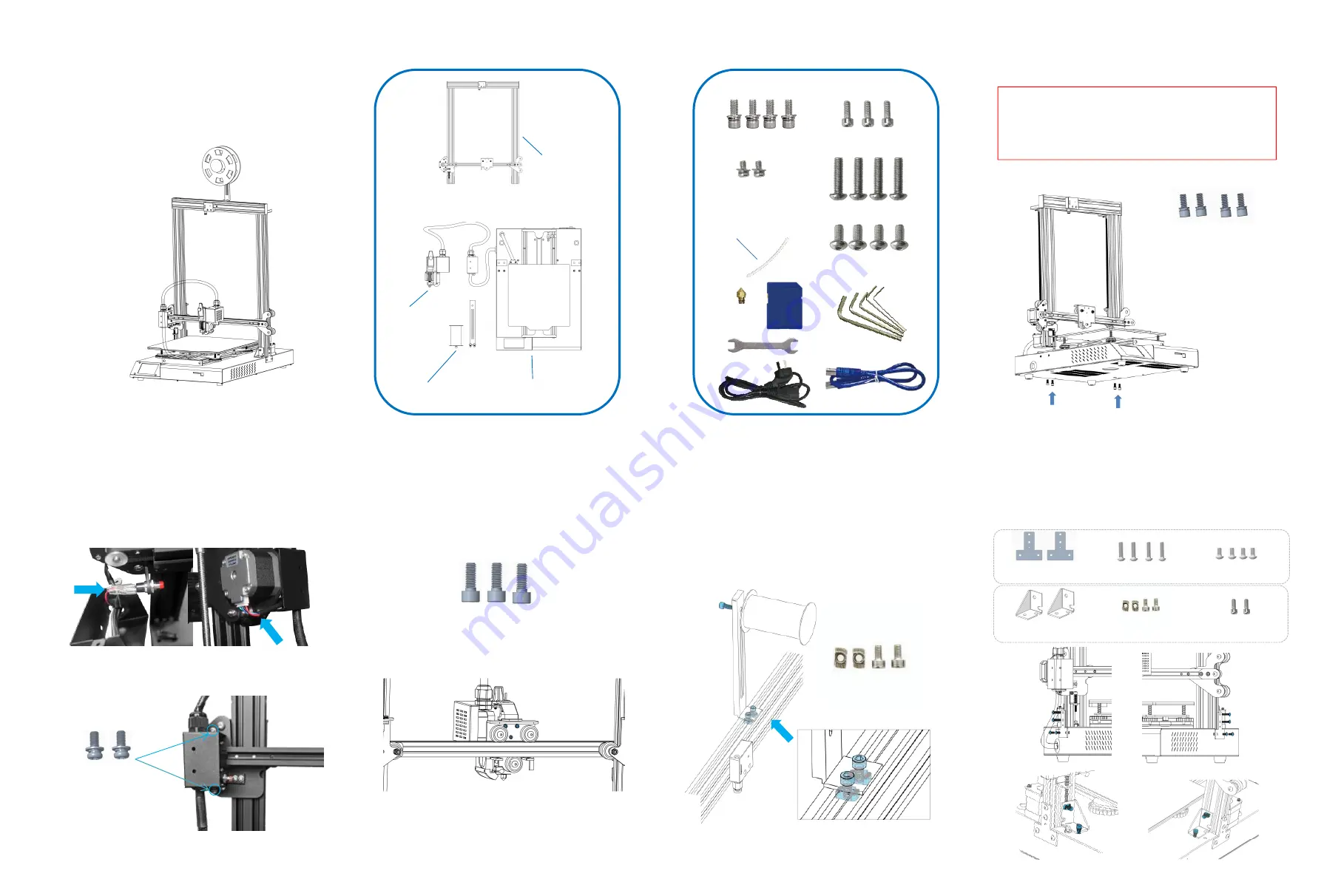 Mingda Rock 3 Fast Installation Manual Download Page 1