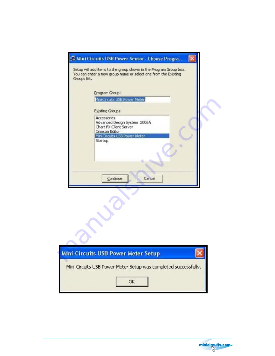 Mini-Circuits PWR-SEN-6G+ User'S Manual & Installation Instructions Download Page 7