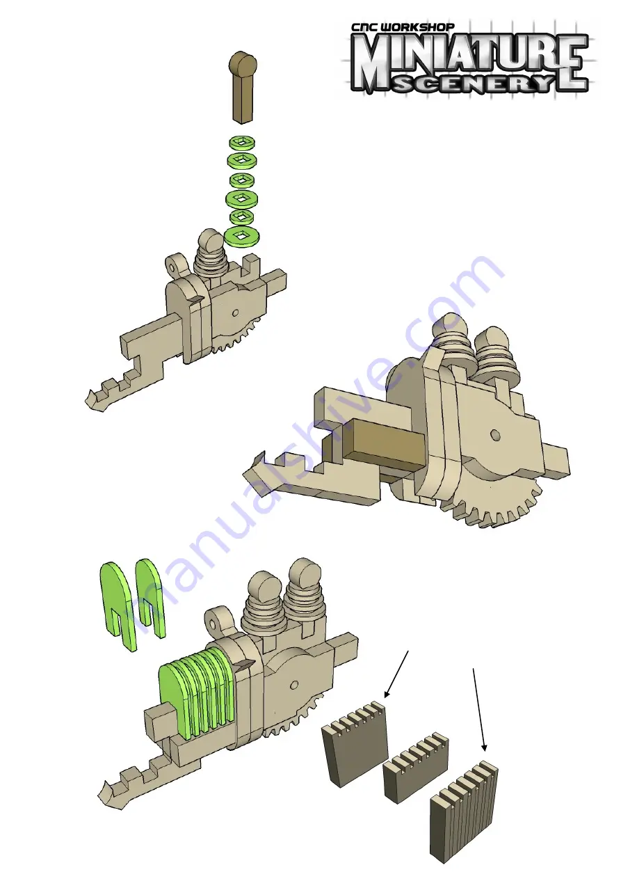 Miniature Scenery Goblin Gunz Скачать руководство пользователя страница 9