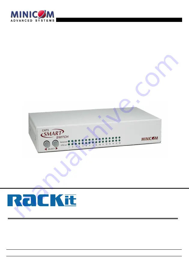 Minicom Smart CAT5 Скачать руководство пользователя страница 1