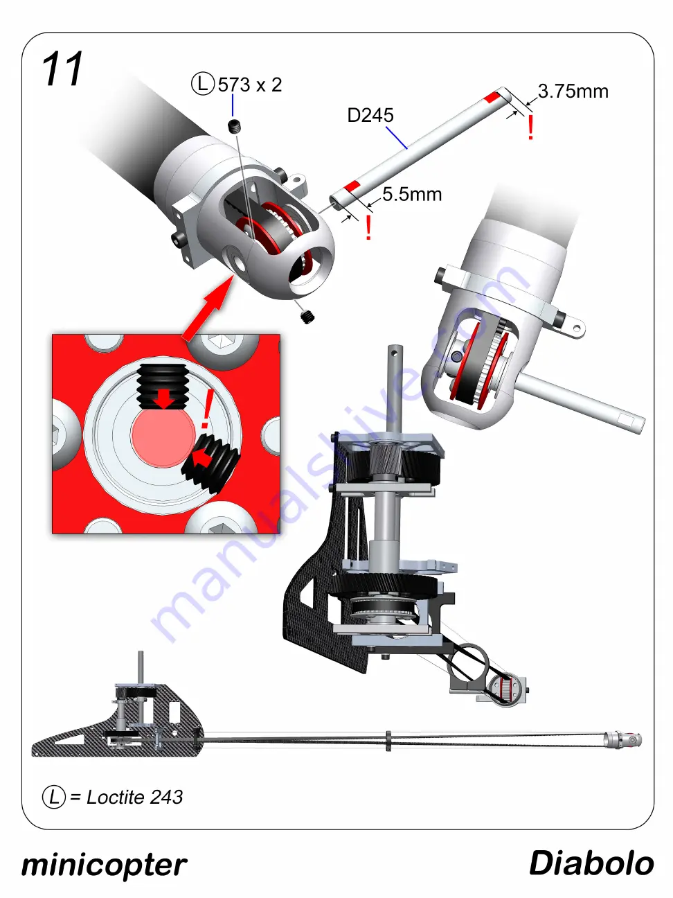 minicopter Diabolo 2018 Manual Download Page 15