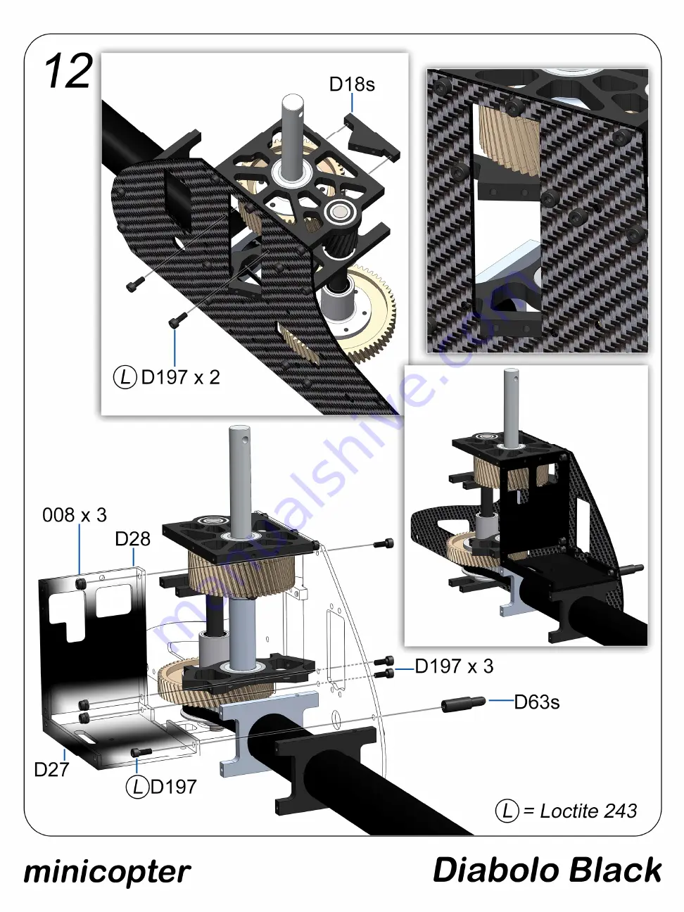 minicopter Diabolo Black Скачать руководство пользователя страница 16