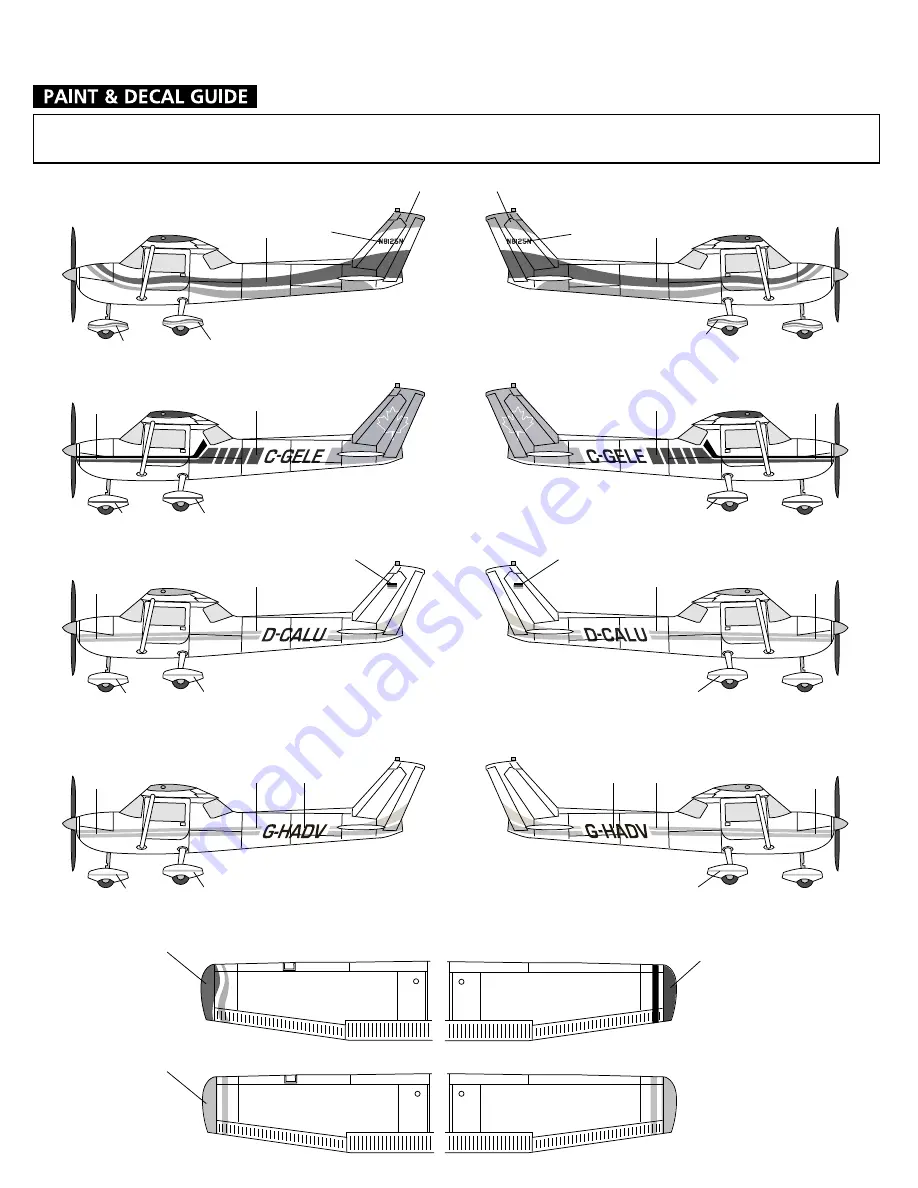 MINICRAFT Cessna 150 Скачать руководство пользователя страница 4