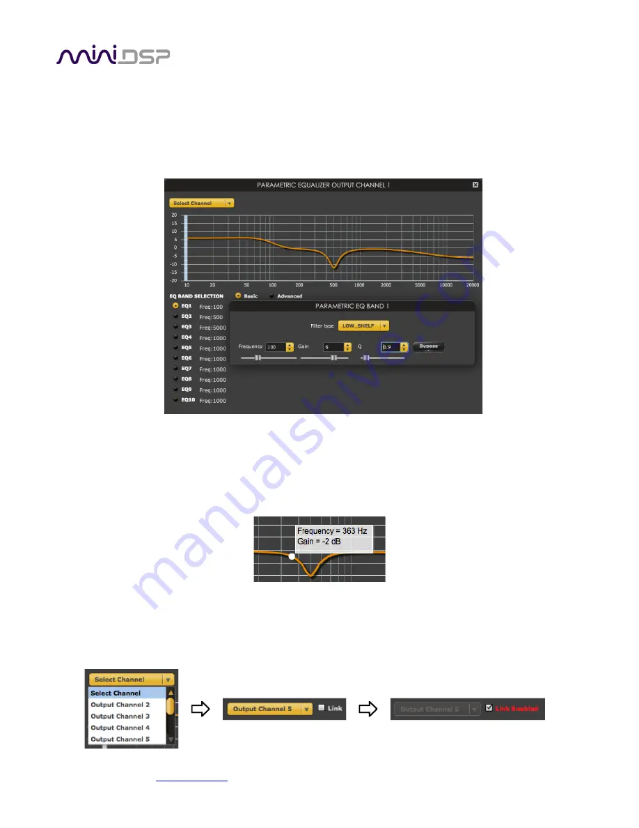 miniDSP MINISHARC User Manual Download Page 36