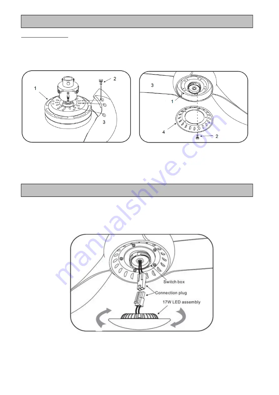 Minka-Aire Light wave F844 Instruction Manual Download Page 7