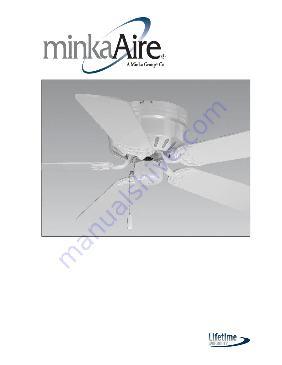 Minka-Aire Mesa F565 Instruction Manual Download Page 1