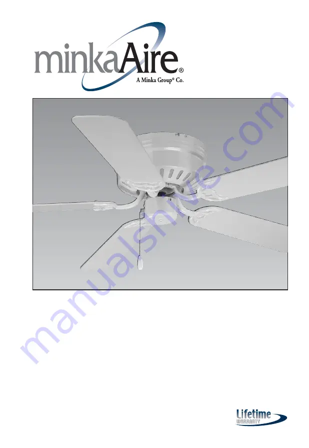 Minka Group MinkaAire Mesa F566 Instruction Manual Download Page 1