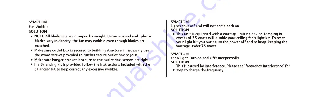 Minka Group minkaAire ORB F623L Instruction Manual Download Page 25