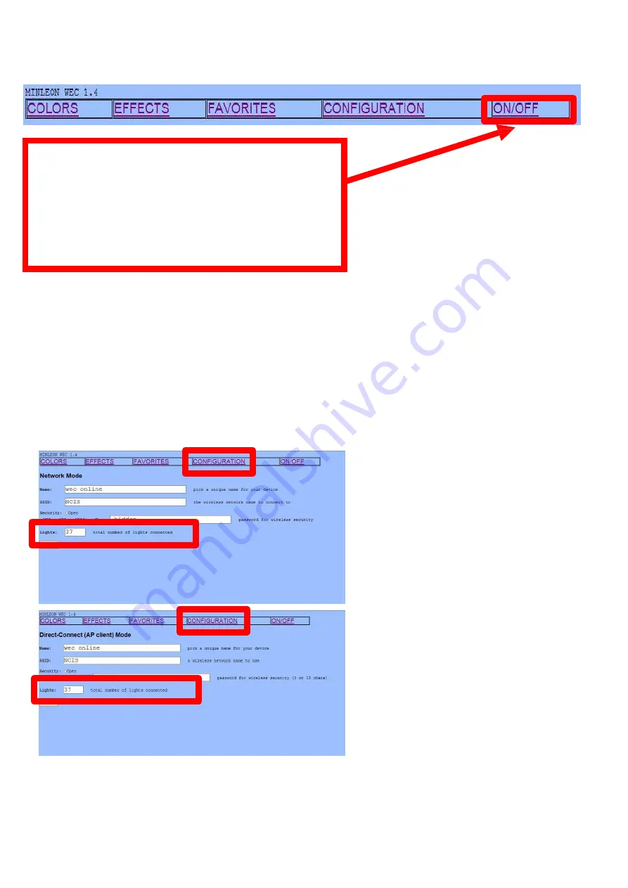 Minleon WEC Instruction Manual Download Page 16