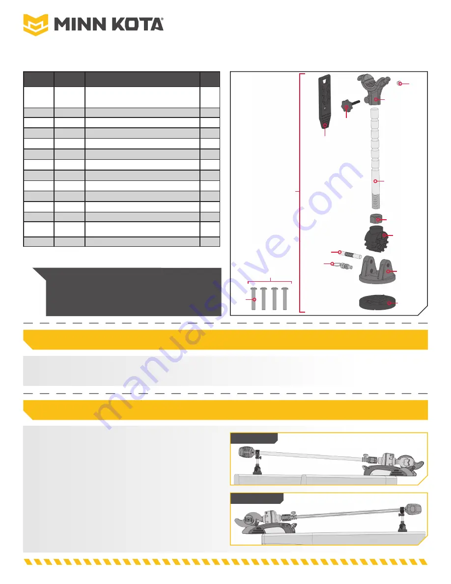 MINN KOTA MKA-55 Manual Download Page 1