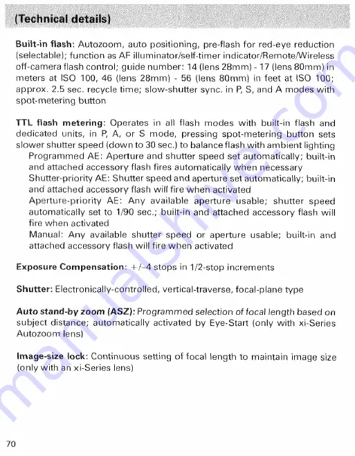 Minolta 5XI 2 Manual Download Page 32