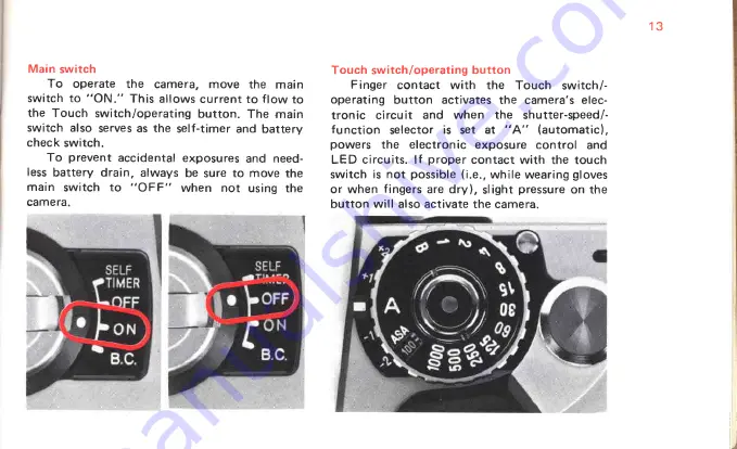 Minolta AL-F Owner'S Manual Download Page 15